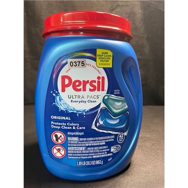 1 Tub of Persil Original Ultra Pacs Everyday Clean Laundry Detergent Pods;1.89lb/42 Ultra Pacs - New