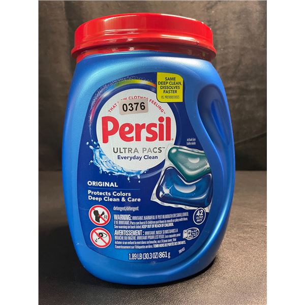 1 Tub of Persil Original Ultra Pacs Everyday Clean Laundry Detergent Pods;1.89lb/42 Ultra Pacs - New