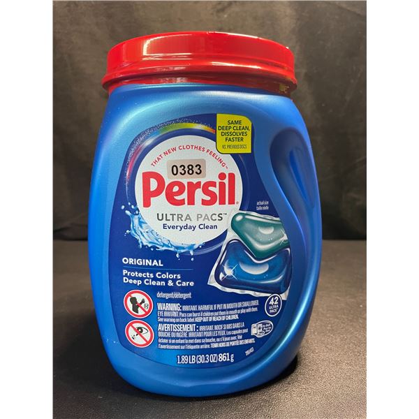 1 Tub of Persil Original Ultra Pacs Everyday Clean Laundry Detergent Pods;1.89lb/42 Ultra Pacs - New