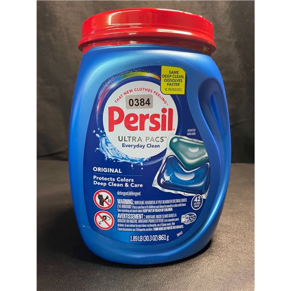 1 Tub of Persil Original Ultra Pacs Everyday Clean Laundry Detergent Pods;1.89lb/42 Ultra Pacs - New