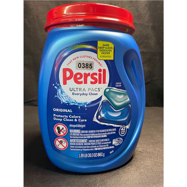 1 Tub of Persil Original Ultra Pacs Everyday Clean Laundry Detergent Pods;1.89lb/42 Ultra Pacs - New