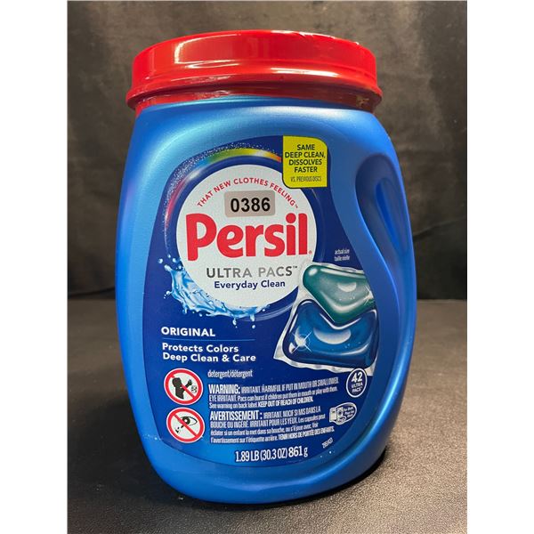 1 Tub of Persil Original Ultra Pacs Everyday Clean Laundry Detergent Pods;1.89lb/42 Ultra Pacs - New
