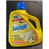Image 1 : 1 Large Bottle of Sunlight Original Fresh Liquid Laundry Detergent - 4.0L - Brand New!