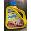 Image 1 : 1 Large Bottle of Sunlight Morning Fresh Liquid Laundry Detergent - 4.0L - Brand New!