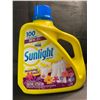 Image 1 : 1 Large Bottle of Sunlight Morning Fresh Liquid Laundry Detergent - 4.0L - Brand New!