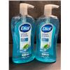 Image 1 : 2 Dial Refresh & Renew Hydrating Body Wash - Spring Water Scent - 946ml Each (Large Size) - New