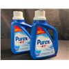 Image 1 : 2 Bottles of Purex Cold Water Liquid Laundry Detergent - 2.03L (50 Loads) Each - New