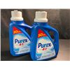 Image 1 : 2 Bottles of Purex Cold Water Liquid Laundry Detergent - 2.03L (50 Loads) Each - New
