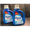 Image 1 : 2 Bottles of Purex Cold Water Liquid Laundry Detergent - 2.03L (50 Loads) Each - New