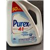 Image 2 : 2 Bottles of Purex Free & Clear Concentrated Liquid Laundry Detergent - 2.03L (50 Loads) Each - New