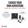 Image 6 : Poly Voyager 4320UC Multiplatform Headset - New