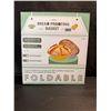 Image 2 : Foldable Bread Proofing Basket with Baking Accessories - New