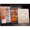 Image 1 : Eleazar Acrylic Markers and Sketch Pad Set - New