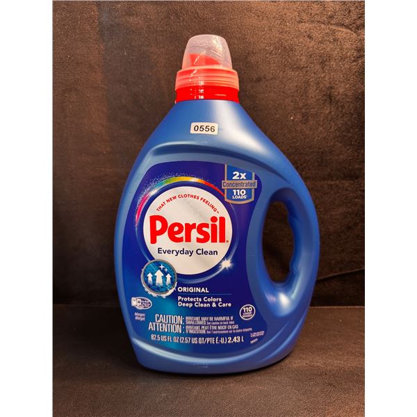 1 Bottle of Persil Everyday Clean Concentrated Liquid Laundry Detergent - 2.43L - New