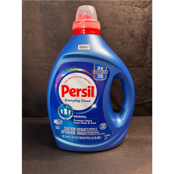 1 Bottle of Persil Everyday Clean Concentrated Liquid Laundry Detergent - 2.43L - New