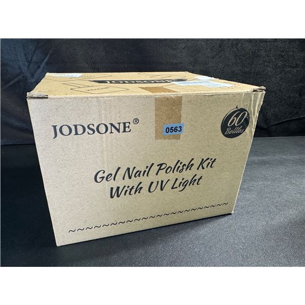 60PCS Jodson Gel Nail Polish Kit with UV Light - New