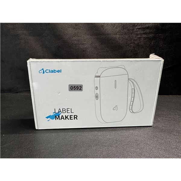 CLabel Portable Label Maker Grey - New