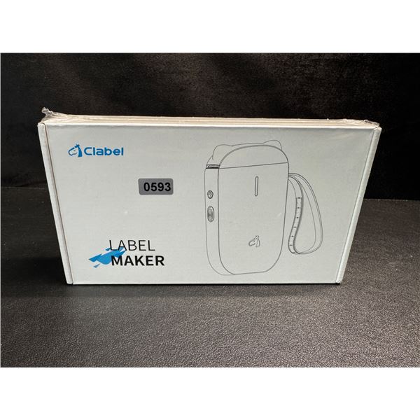 CLabel Portable Label Maker Grey - New