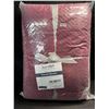 Image 1 : Uqui Soft and Cozy Queen Size Flannel Blanket Red - New