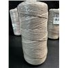 Image 2 : 6 Spools/Rolls of Pink/Grey Coloured Macrame Yarn/Rope - New