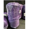 Image 2 : 6 Spools/Rolls of Deep Purple Coloured Macrame Yarn/Rope - New