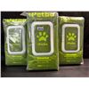Image 1 : 3 Packs of iPetba 100PCS Unscented Alcohol Free Pet Wipes - New