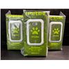 Image 1 : 3 Packs of iPetba 100PCS Unscented Alcohol Free Pet Wipes - New
