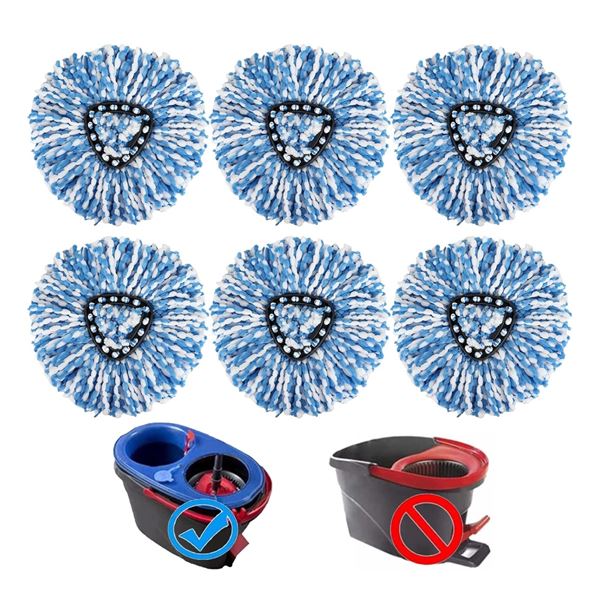 3 6-Packs of Spin Mod Replacement Heads - New