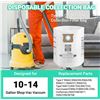 Image 3 : 6 8-Packs of 10-14 Gallon Shop Vac Disposable Collection Bags - New