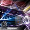 Image 5 : Mini Gobo 15 Colour DJ Stage Lighting Moving Head Light - New
