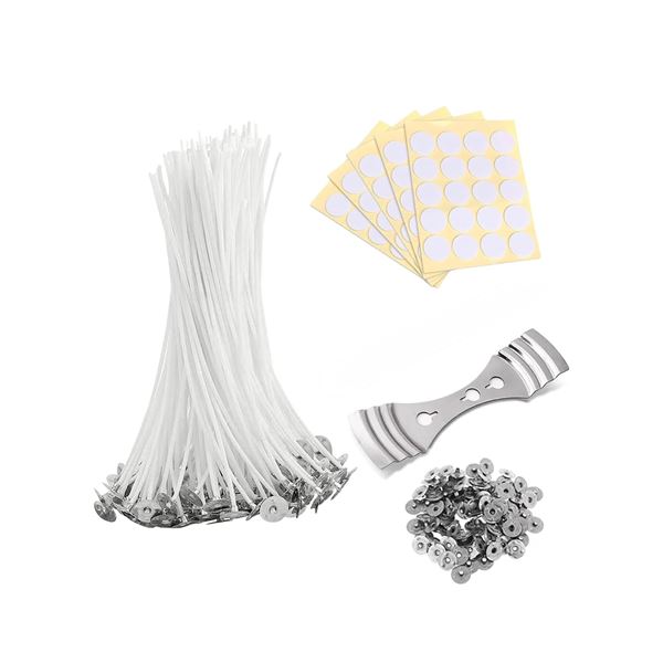 4 Packs of Hoboz Candle Making Wick Kits - New