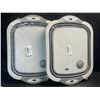 Image 2 : 2 Multifunctional Collapsible Cutting Boards/Food Storage Baskets/Straining Baskets for Kitchen; New