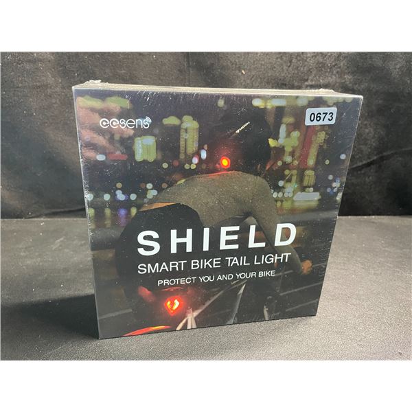 1 Eesens SHIELD Smart Brake Tail Light w/ Instant Theft Alarm & Head-Controlled Turn Signals - NEW