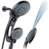 Image 1 : 1 AquaCare High-Pressure Handheld Shower System (Model:4338) - 2 Heads Included - New in Box!