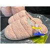 Image 2 : 2 Pairs of Pink Fuzzy Slippers for Women - Size 7-8 - New with Tags!
