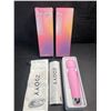 Image 1 : 2 Zooyy Rechargeable Vibrating Personal Massagers/Adult Sex Toys - Quiet & Waterproof - Brand New