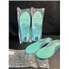 Image 2 : 3 Pairs of Orhilya Pain Relief Orthotic Arch Support Insoles for Plantar Fasciitis - Size 11 - New