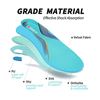 Image 5 : 3 Pairs of Orhilya Pain Relief Orthotic Arch Support Insoles for Plantar Fasciitis - Size 11 - New