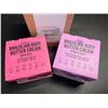 Image 2 : 2 Pack of Brazilian Body Butter Creams - Berry & Botanical Bliss - Ultimate Hydration/Glow - 177ml