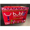 Image 1 : 1 Case of Merry Berry Bubly Sparkling Water - 12 Cans (355ml Each) - MerryBerry Bubly - BB: AL 14/25