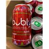 Image 2 : 46 Single Cans of Merry Berry Bubly Sparkling Water Beverages - 355ml Each