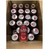 Image 1 : 46 Single Cans of Cherry Bubly Sparkling Water Beverages - 355ml Each