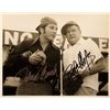 Image 1 : Bob Hope & Johnny Bench signed promo photo
