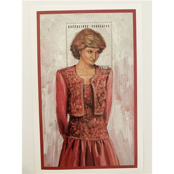 Princess Diana commemorative stamp