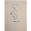 Image 1 : Mike Judge signed Beavis drawing
