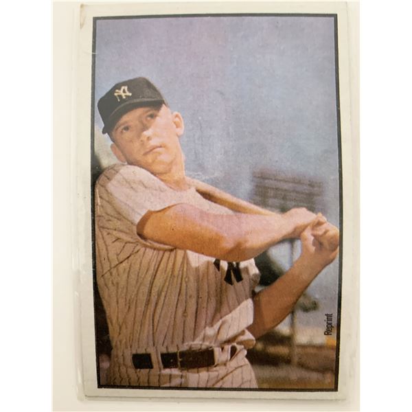 Mickey Mantle Baseball Card
