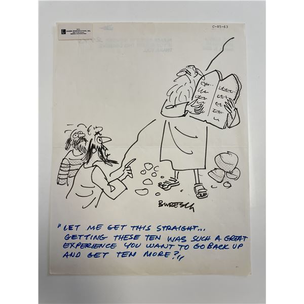 Joe Buresch Original Cartoon