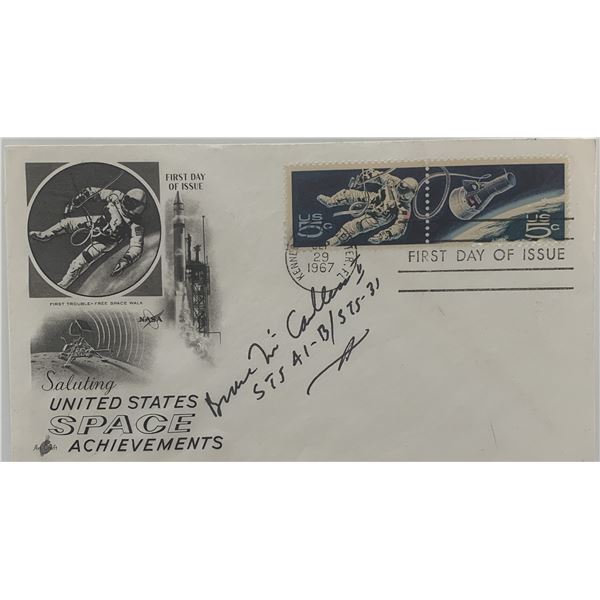 Astronaut Bruce McCandless II signed FDC