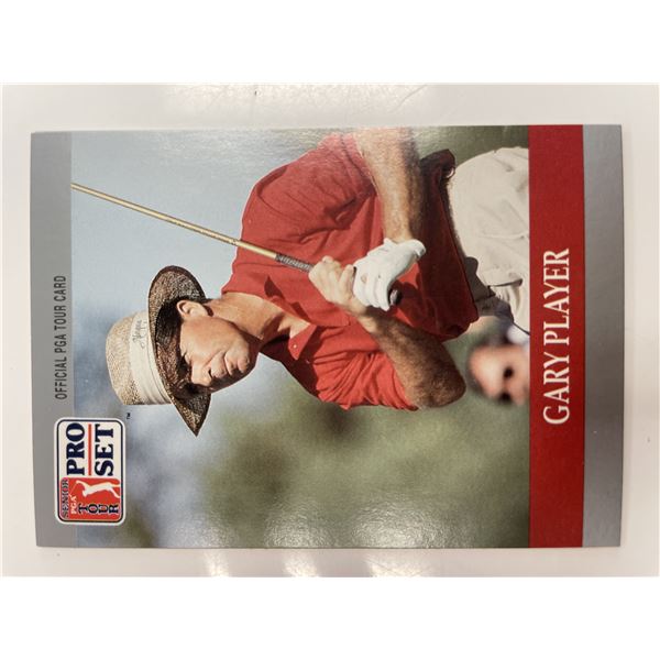 Gary Player Official PGA Tour Card