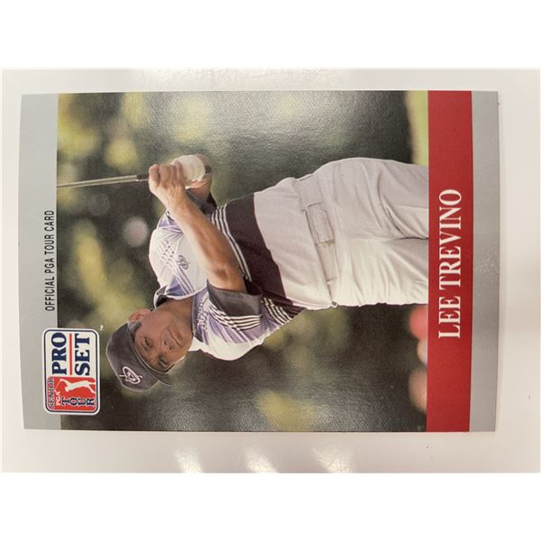 Lee Trevino Official PGA Tour Card